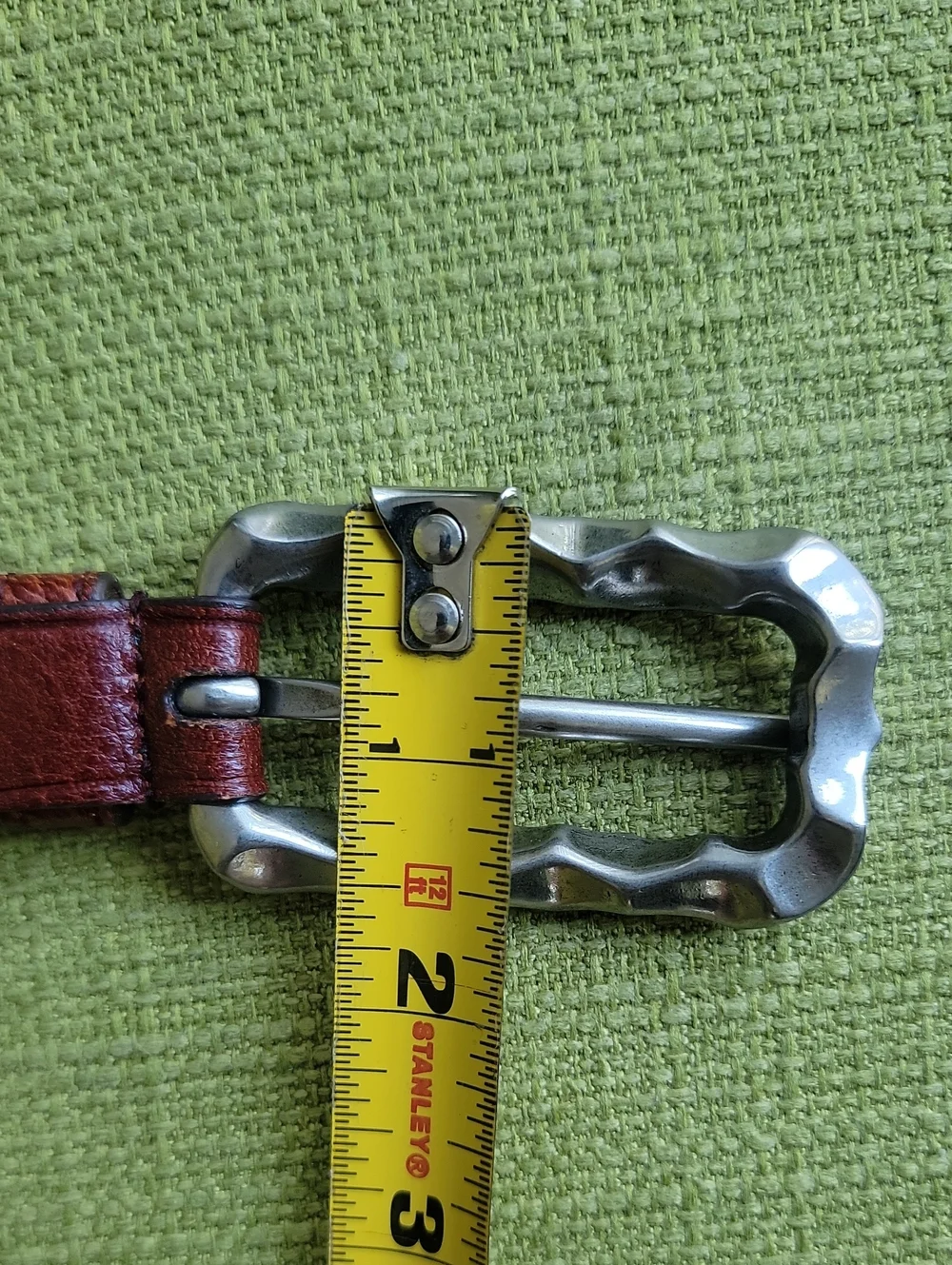 Prada Vintage Women's Leather Belts Silver Buckle
